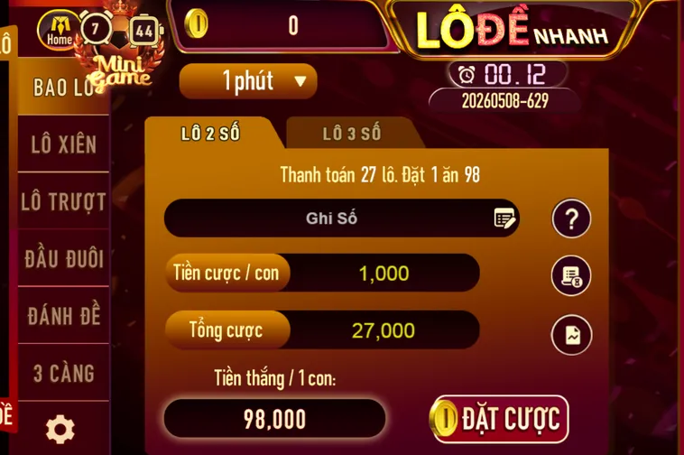 Đánh Lô Đề Nhanh Tại ManClub Cơ Hội Nhận Thưởng Lớn Mỗi Ngày